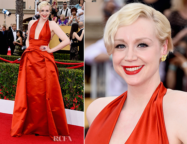 Gwendoline Christie In Giles – 2015 SAG Awards