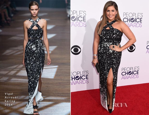 Hillary Scott In Yigal Azrouël - 2014 People’s Choice Awards