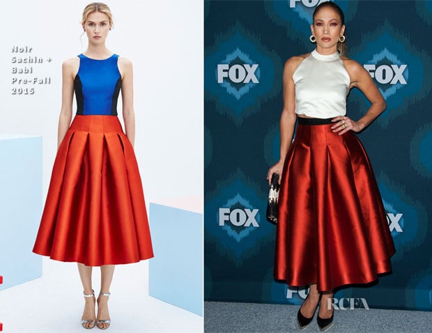 Jennifer Lopez In SisSae & Noir Sachin & Babi - Fox All-Star Party