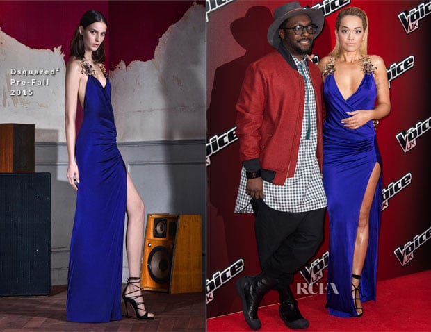 Rita Ora In Dsquared² – The Voice UK Photocall