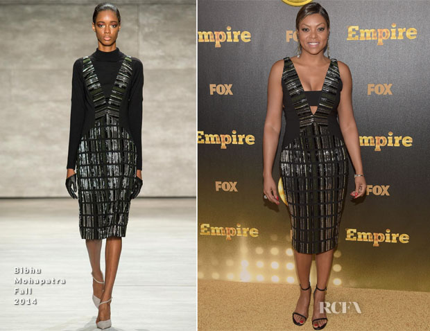 Taraji P Henson In Bibhu Mohapatra - 'Empire' LA Premiere