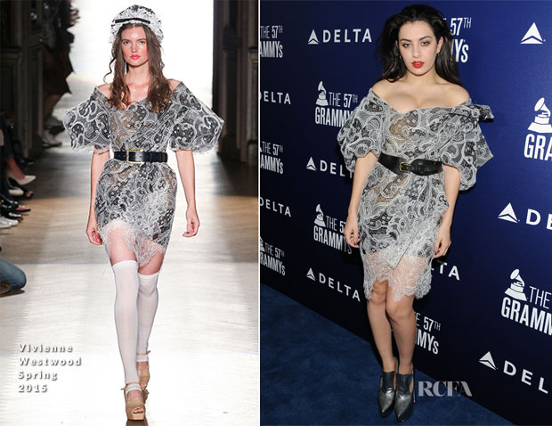 Charli XCX In Vivienne Westwood - GRAMMY Kick-Off Party - Red Carpet ...