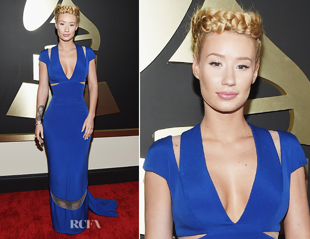 Iggy Azalea In Giorgio Armani - 2015 Grammy Awards