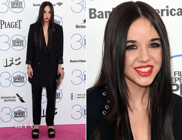 Lorelei Linklater In McQ Alexander McQueen – 2015 Film Independent Spirit Awards