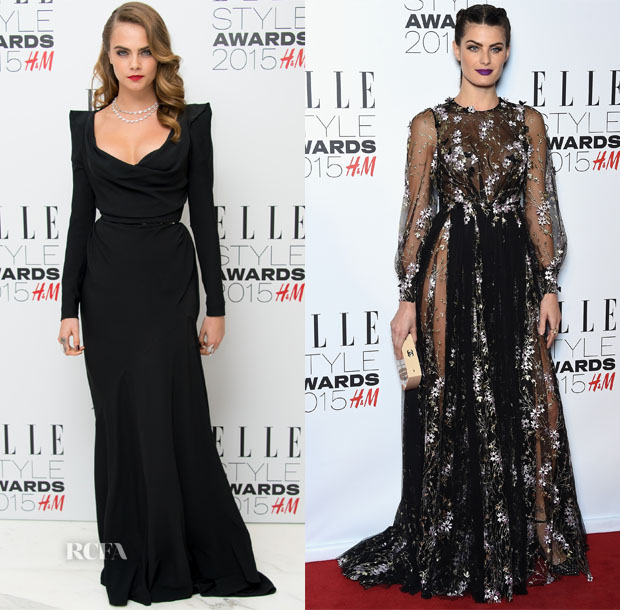 Models @ 2015 Elle Style Awards