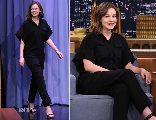 Carey Mulligan In IRO – The Tonight Show Starring Jimmy Fallon