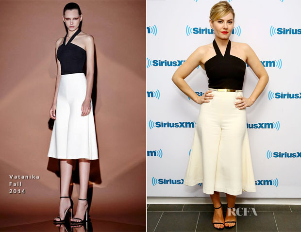 Elisha Cuthbert In Vatanika – SiriusXM Studios