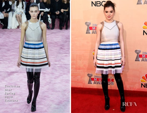 Hailee Steinfeld In Christian Dior Couture – 2015 iHeartRadio Music Awards