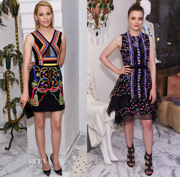 Elizabeth Banks & Gillian Jacobs In Peter Pilotto –  Peter Pilotto and Christopher de Vos Dinner Party