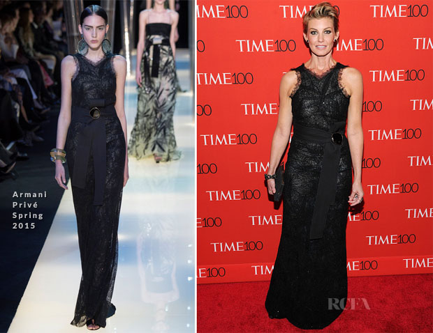 Faith Hill In Armani Privé - 2015 Time 100 Gala