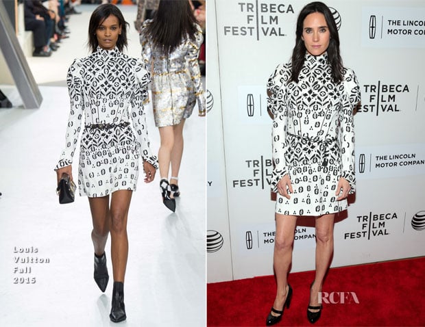 Jennifer Connelly In Louis Vuitton - 'Aloft' Tribeca Film Festival Premiere