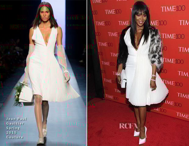 Naomi Campbell In Jean Paul Gaultier Couture - 2015 Time 100 Gala