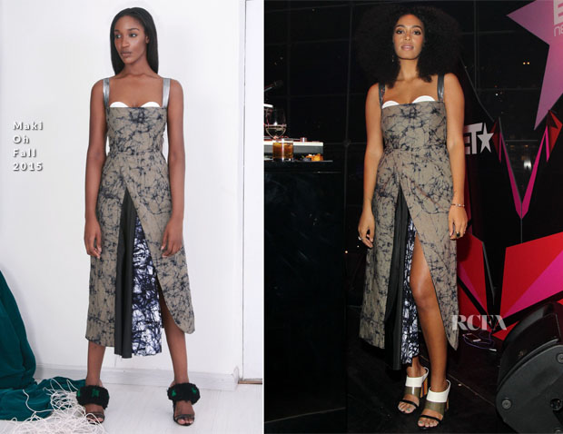 Solange Knowles In Maki Oh – BET New York Upfronts