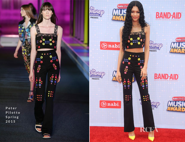 Zendaya Coleman In Peter Pilotto - 2015 Radio Disney Music Awards