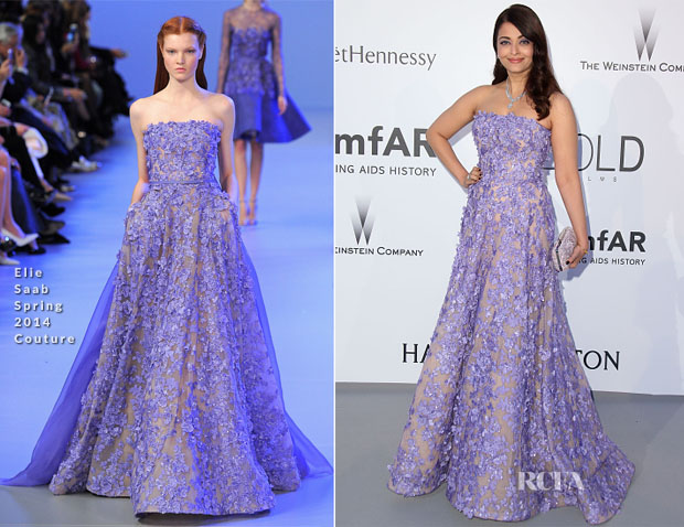 Aishwarya Rai In Elie Saab Couture - 2015 amfAR Cinema Against AIDS Gala