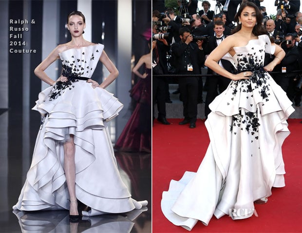 Aishwarya Rai In Ralph & Russo Couture - 'Youth' Cannes Film Festival Premiere