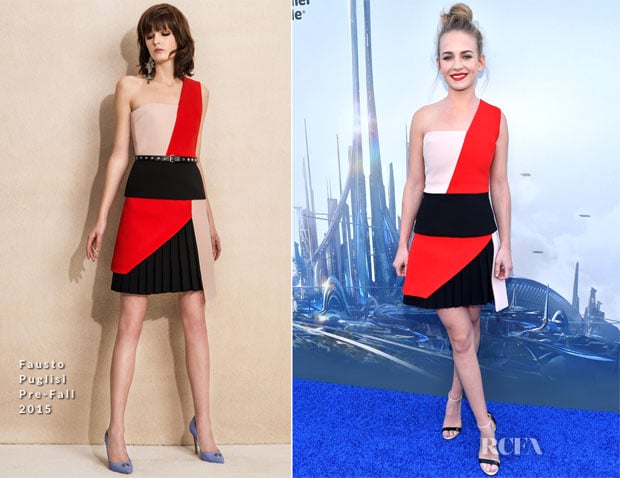 Britt Robertson In Fausto Puglisi –  ‘Tomorrowland’ LA Premiere