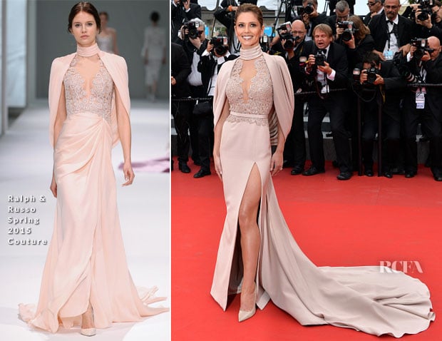 Cheryl Fernandez-Versini In Ralph & Russo Couture – ‘Irrational Man’ Cannes Film Festival Premiere