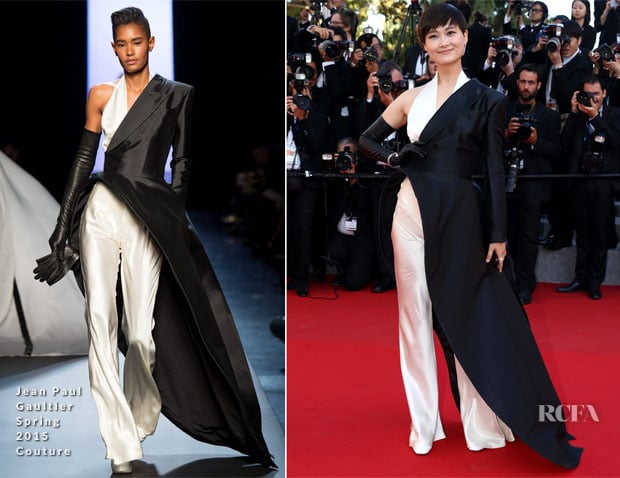 Li Yuchun In Jean Paul Gaultier Couture - 'The Little Prince' Cannes Film Festival Premiere