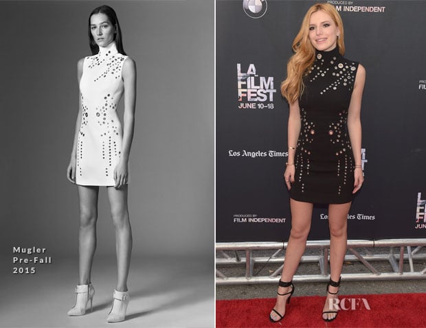 Bella Thorne In Mugler - MTV and Dimension TV’s ‘Scream' Premiere