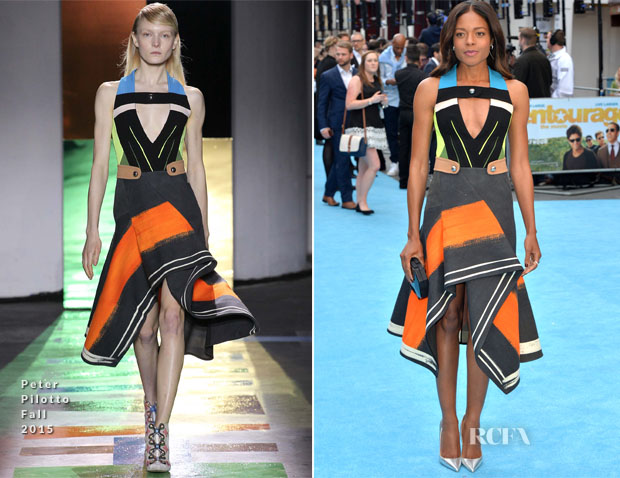 Naomie Harris In Peter Pilotto – ‘Entourage’ London Premiere