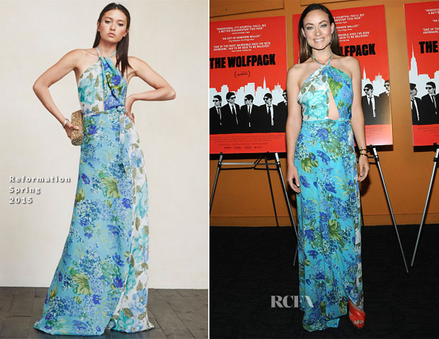 Olivia Wilde In Reformation - 'The Wolfpack' New York Premiere