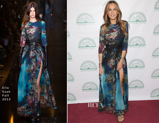 Sarah Jessica Parker In Elie Saab – Irish Repertory Theatre’s YEATS: The Celebration