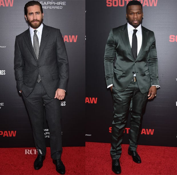 ‘Southpaw’ New York Premiere Menswear Red Carpet Roundup