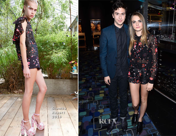 Cara Delevingne In Giamba – ‘Paper Towns’ Toronto Premiere