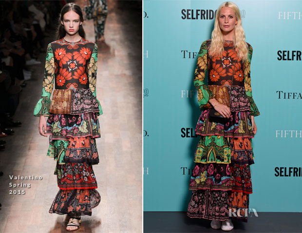 Poppy Delevingne In Valentino – Tiffany & Co. Exhibition ‘Fifth And 57th’ Opening Night