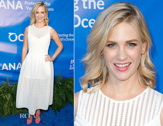 January Jones In Maje - 8th Annual Oceana SeaChange Summer Party