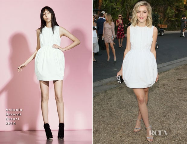 Kiernan Shipka In Antonio Berardi -  8th Annual Oceana SeaChange Summer Party