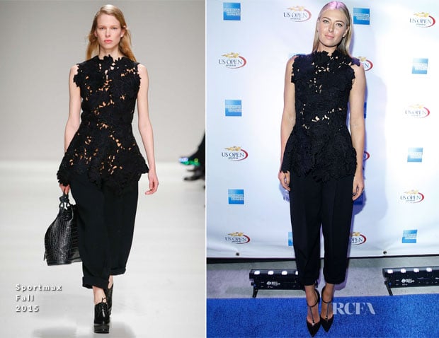 Maria Sharapova In Sportmax – 2015 American Express Rally On the River