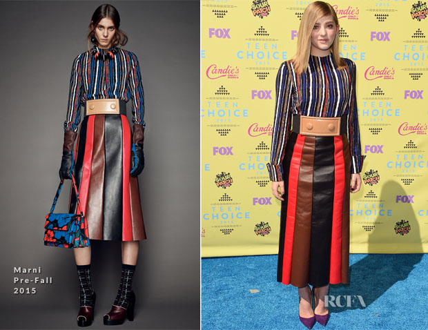 Willow Shields In Marni – 2015 Teen Choice Awards