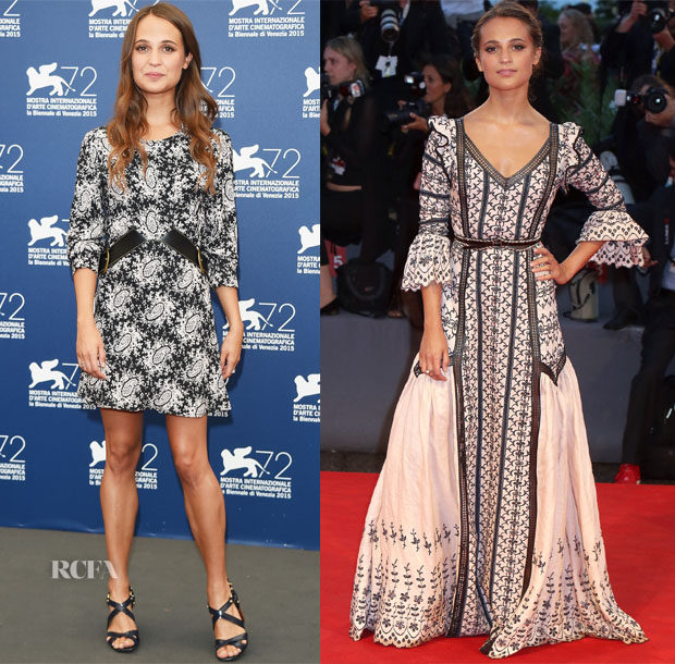 Alicia Vikander In Louis Vuitton – ‘Danish Girl’ Venice Film Festival Photocall & Premiere