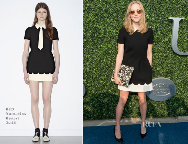 Amanda Seyfried In RED Valentino - 15th Annual USTA Opening Night Gala