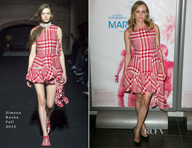 Diane Kruger In Simone Rocha - 'Maryland' Paris Premiere