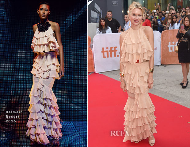 Naomi Watts In Balmain - 'Demolition' Toronto Film Festival Premiere