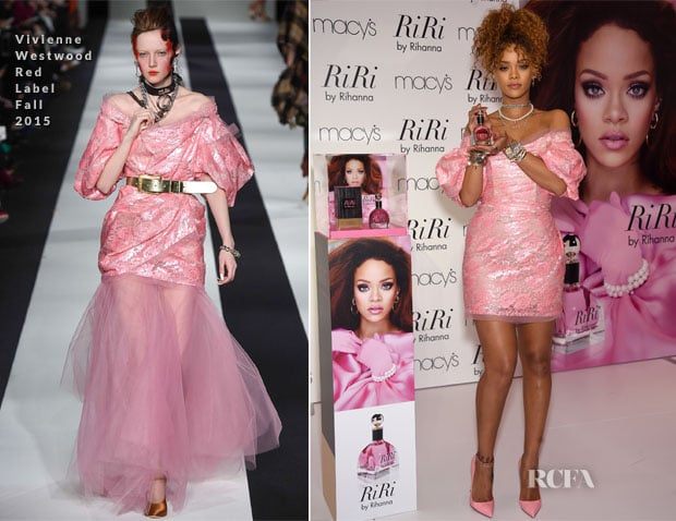 Rihanna In Vivienne Westwood Red Label - RiRi By Rihanna Fragrance ...