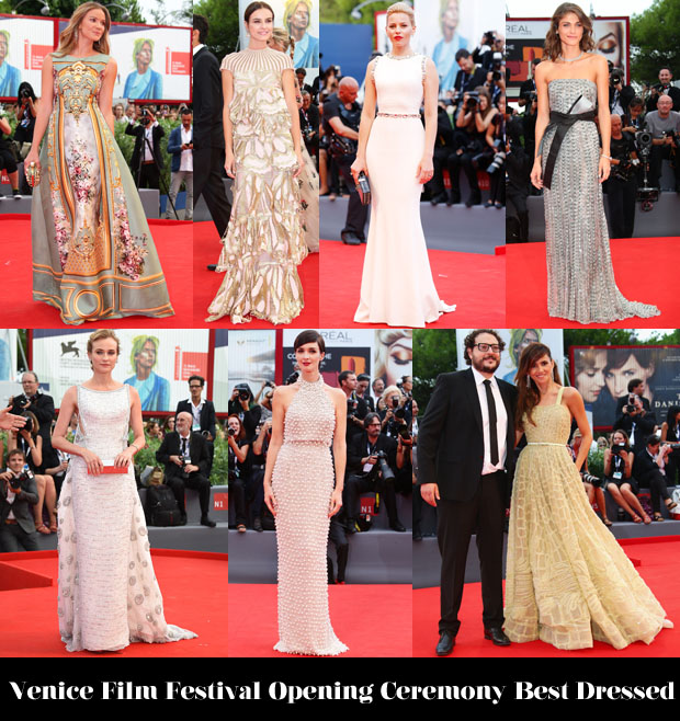 Who Was Your Best Dressed At The Venice Film Festival Opening Ceremony?