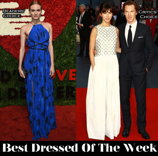 Best Dressed Of The Week – Diane Kruger In Michael Kors & Sophie Hunter In Christian Dior Couture
