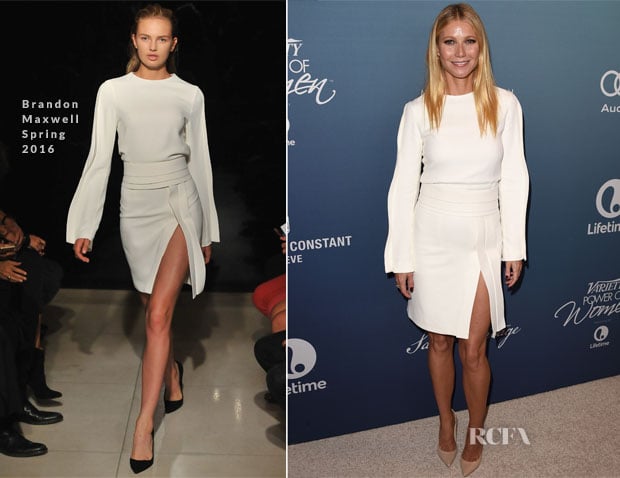 Gwyneth Paltrow In Brandon Maxwell – Variety’s Power Of Women Luncheon