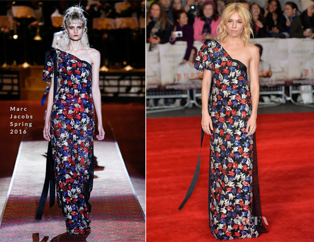 Sienna Miller In Marc Jacobs – ‘Burnt’ London Premiere