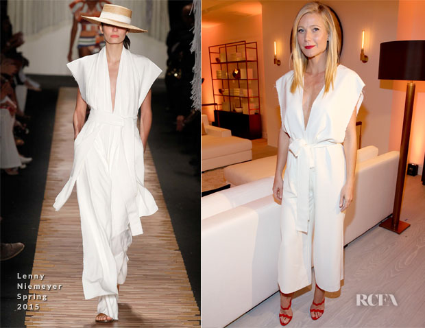 Gwyneth Paltrow In Lenny Niemeyer - RH Unveils RH Modern Gallery