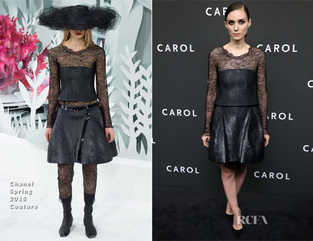 Rooney Mara In Chanel Couture – ‘Carol’ New York Premiere