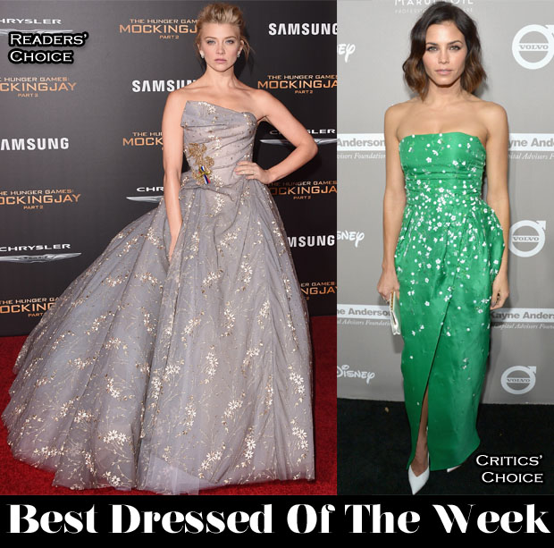 Best Dressed Of The Week – Natalie Dormer In Vivienne Westwood Couture & Jenna Dewan-Tatum In Monique Lhuillier