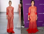 Mandy Moore In Jenny Packham - 19th Costume Designers Guild Awards