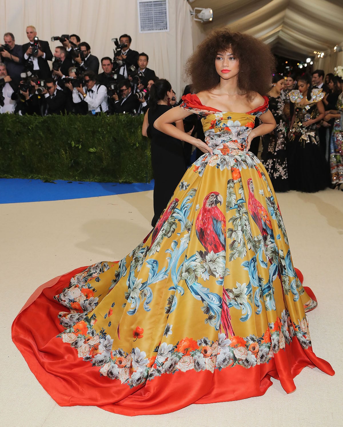 Zendaya Coleman In Dolce & Gabbana Alta Moda Couture – 2017 Met Gala