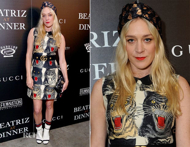 Chloe Sevigny In Gucci - 'Beatriz At Dinner' New York Screening - Red