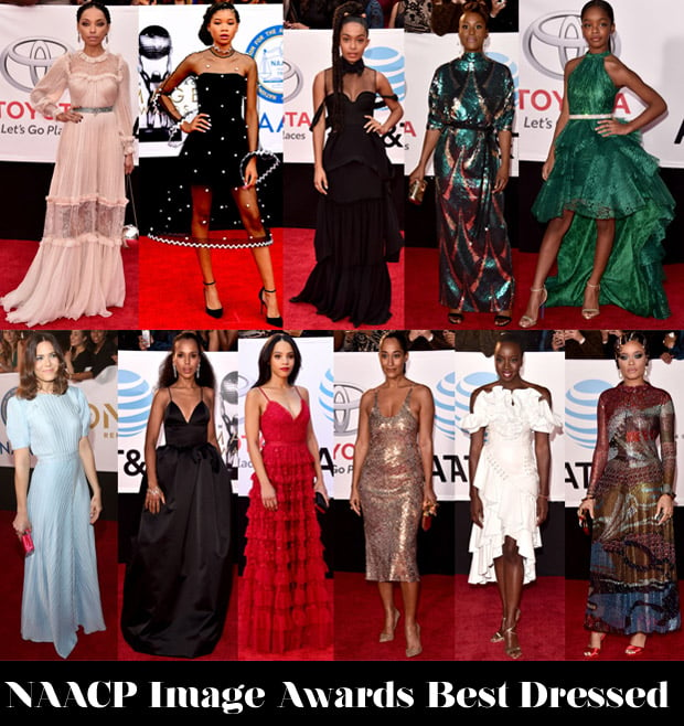 NAACP Image Awards - Red Carpet Fashion Awards